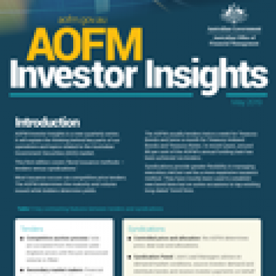 Picture of front page of Investor Insights publication